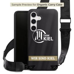 Organic Carry Case mit MagSafe schwarz Gurtband schwarz