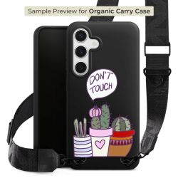 Organic Carry Case mit MagSafe schwarz Gurtband schwarz