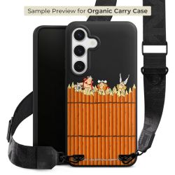 Organic Carry Case mit MagSafe schwarz Gurtband schwarz