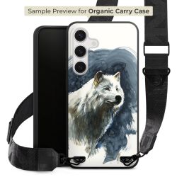 Organic Carry Case mit MagSafe schwarz Gurtband schwarz