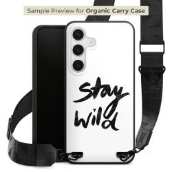 Organic Carry Case mit MagSafe schwarz Gurtband schwarz