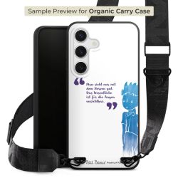 Organic Carry Case mit MagSafe schwarz Gurtband schwarz