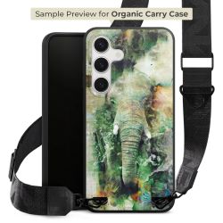 Organic Carry Case mit MagSafe schwarz Gurtband schwarz