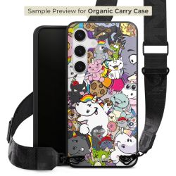 Organic Carry Case mit MagSafe schwarz Gurtband schwarz