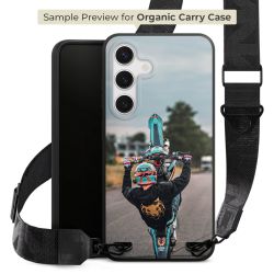 Organic Carry Case mit MagSafe schwarz Gurtband schwarz