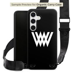 Organic Carry Case mit MagSafe schwarz Gurtband schwarz