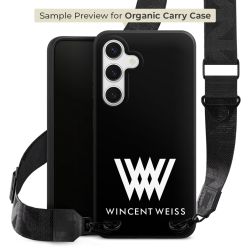 Organic Carry Case mit MagSafe schwarz Gurtband schwarz