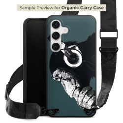 Organic Carry Case mit MagSafe schwarz Gurtband schwarz