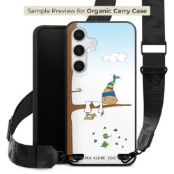 Organic Carry Case mit MagSafe schwarz Gurtband schwarz