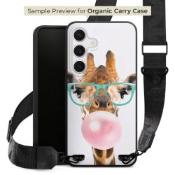 Organic Carry Case mit MagSafe schwarz Gurtband schwarz