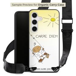 Organic Carry Case mit MagSafe schwarz Gurtband schwarz