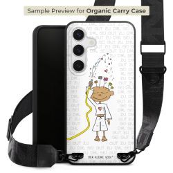 Organic Carry Case mit MagSafe schwarz Gurtband schwarz