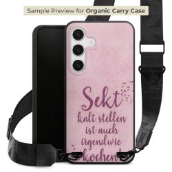 Organic Carry Case mit MagSafe schwarz Gurtband schwarz