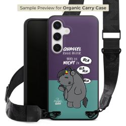 Organic Carry Case mit MagSafe schwarz Gurtband schwarz