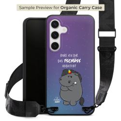 Organic Carry Case mit MagSafe schwarz Gurtband schwarz