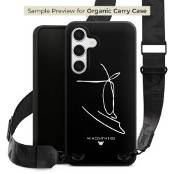 Organic Carry Case mit MagSafe schwarz Gurtband schwarz