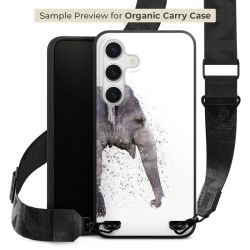 Organic Carry Case mit MagSafe schwarz Gurtband schwarz