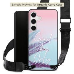 Organic Carry Case mit MagSafe schwarz Gurtband schwarz