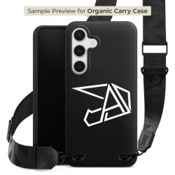 Organic Carry Case mit MagSafe schwarz Gurtband schwarz