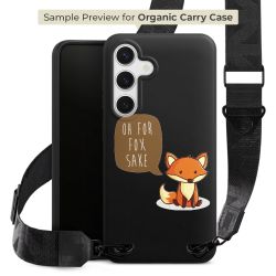 Organic Carry Case mit MagSafe schwarz Gurtband schwarz