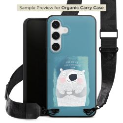 Organic Carry Case mit MagSafe schwarz Gurtband schwarz