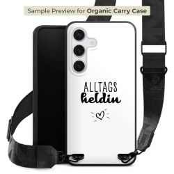 Organic Carry Case mit MagSafe schwarz Gurtband schwarz