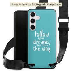 Organic Carry Case mit MagSafe schwarz Gurtband schwarz