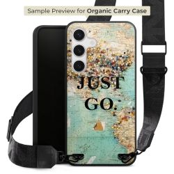 Organic Carry Case mit MagSafe schwarz Gurtband schwarz