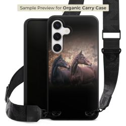 Organic Carry Case mit MagSafe schwarz Gurtband schwarz