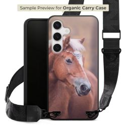 Organic Carry Case mit MagSafe schwarz Gurtband schwarz