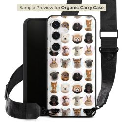 Organic Carry Case mit MagSafe schwarz Gurtband schwarz