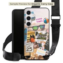 Organic Carry Case mit MagSafe schwarz Gurtband schwarz