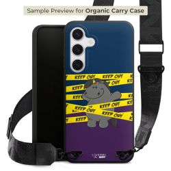 Organic Carry Case mit MagSafe schwarz Gurtband schwarz