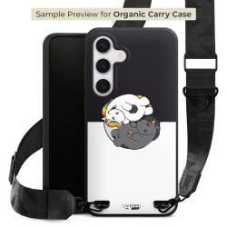 Organic Carry Case mit MagSafe schwarz Gurtband schwarz