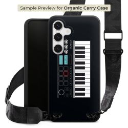 Organic Carry Case mit MagSafe schwarz Gurtband schwarz