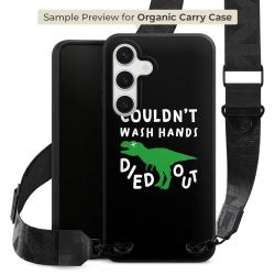 Organic Carry Case mit MagSafe schwarz Gurtband schwarz