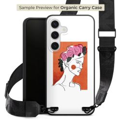 Organic Carry Case mit MagSafe schwarz Gurtband schwarz