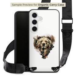 Organic Carry Case mit MagSafe schwarz Gurtband schwarz