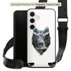 Organic Carry Case mit MagSafe schwarz Gurtband schwarz