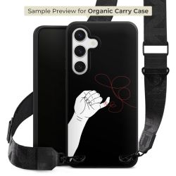 Organic Carry Case mit MagSafe schwarz Gurtband schwarz