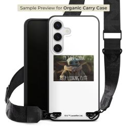 Organic Carry Case mit MagSafe schwarz Gurtband schwarz