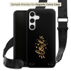 Organic Carry Case mit MagSafe schwarz Gurtband schwarz