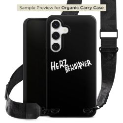 Organic Carry Case mit MagSafe schwarz Gurtband schwarz