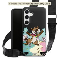 Organic Carry Case mit MagSafe schwarz Gurtband schwarz