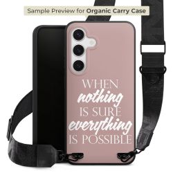 Organic Carry Case mit MagSafe schwarz Gurtband schwarz