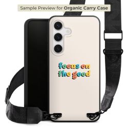 Organic Carry Case mit MagSafe schwarz Gurtband schwarz