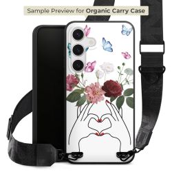 Organic Carry Case mit MagSafe schwarz Gurtband schwarz