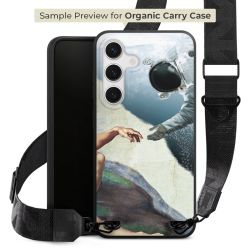 Organic Carry Case mit MagSafe schwarz Gurtband schwarz