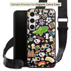 Organic Carry Case mit MagSafe schwarz Gurtband schwarz