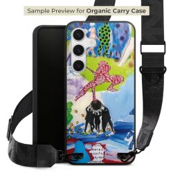 Organic Carry Case mit MagSafe schwarz Gurtband schwarz